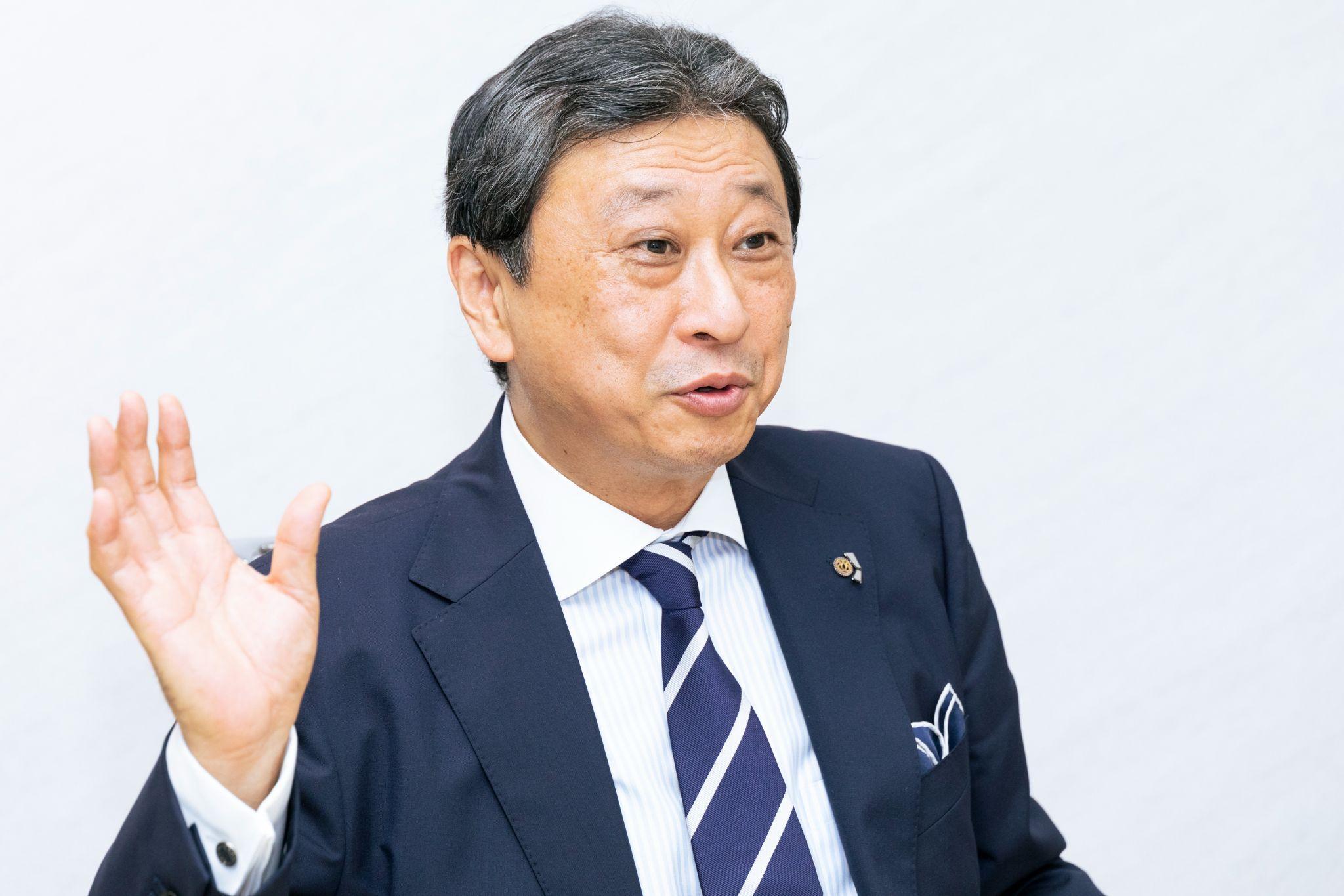 写真）中部電力株式会社　専務執行役員グローバル事業本部長　佐藤裕紀氏